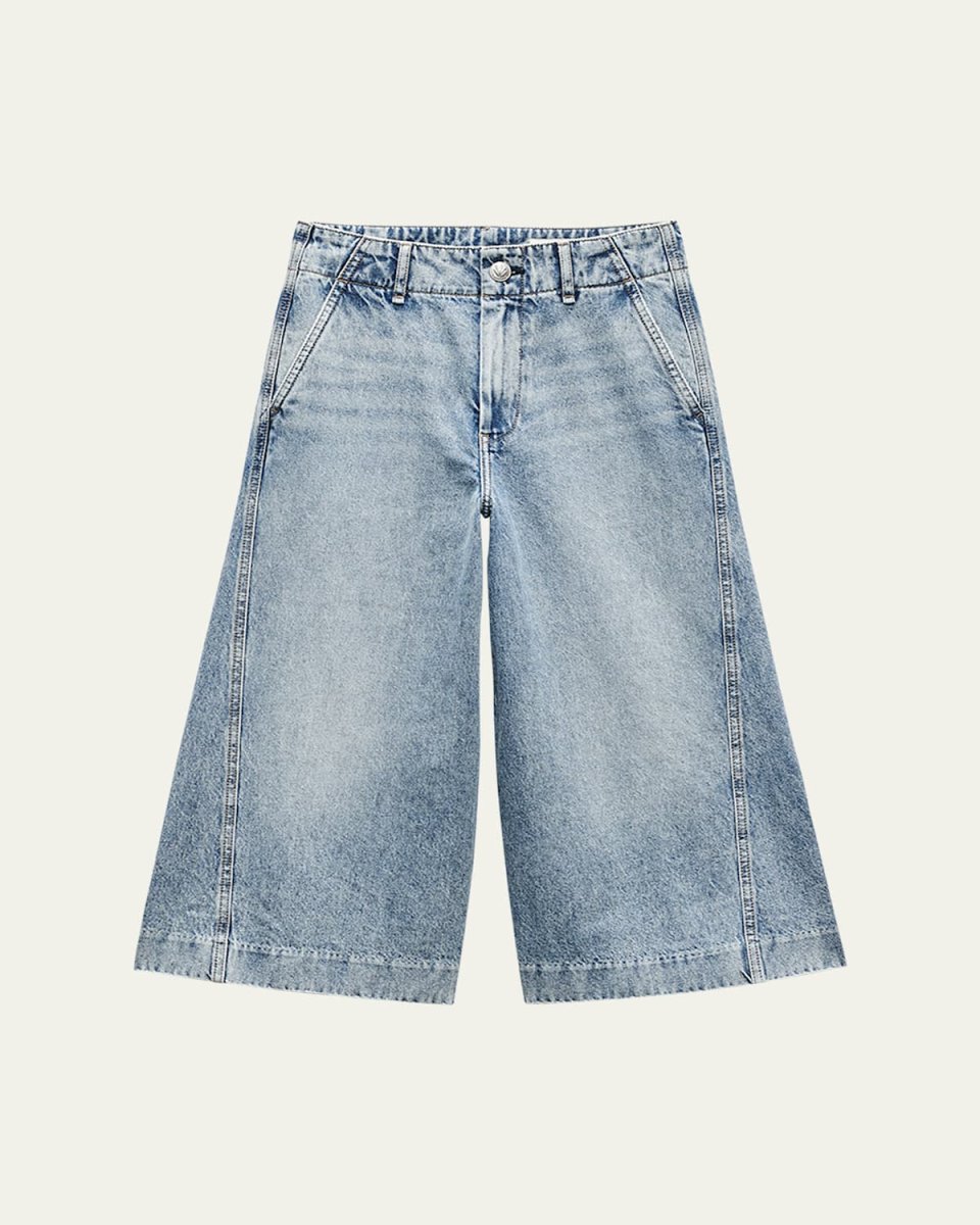 Jamie High-Rise Culotte Jeans